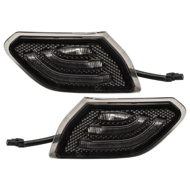 ORACLE Lighting Oracle Jeep Wrangler JL Smoked Lens LED Front Sidemarkers