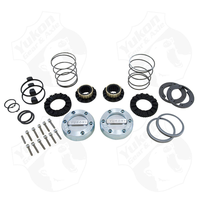 Yukon Gear & Axle Yukon Gear Hardcore Locking Hub Set For Dana 44 / GM & Ford 1/2 & 3/4 Ton / 19 Spline