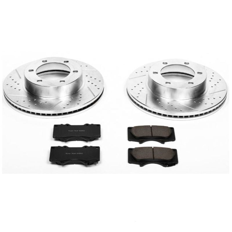 PowerStop Power Stop 01-07 Toyota Sequoia Front Z23 Evolution Sport Brake Kit