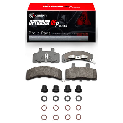 R1 Concepts R1 88-91 Chevrolet C1500 Front Optimum OE Brake Pads & Hardware Kit