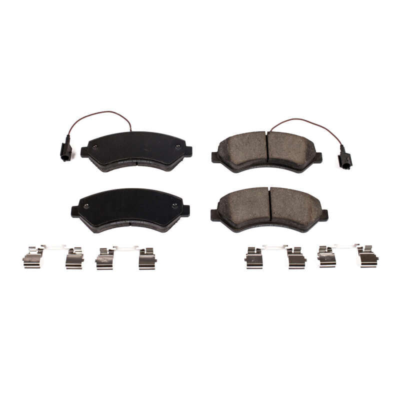 PowerStop Power Stop 2019 Ram ProMaster 1500 Front Z17 Evolution Ceramic Brake Pads w/Hardware