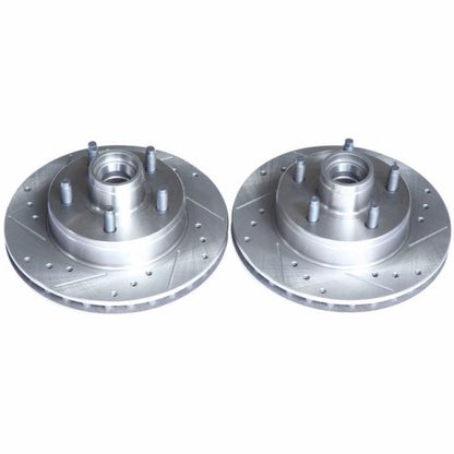PowerStop Power Stop 95-97 Ford Ranger Front Evolution Drilled & Slotted Rotors - Pair