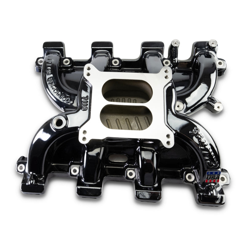 Edelbrock Chevy LS1 Performer RPM Intake Manifold Only - Black Plasma Finish