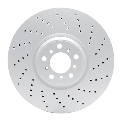 DFC 15-19 BMW X6 Right Front Drilled GeoSPEC Coated Rotor