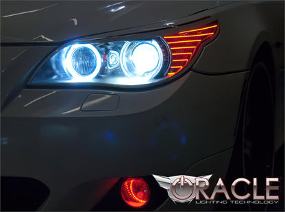 ORACLE Lighting Oracle 03-10 BMW 5 Series LED Headlight Halo Kit - Blue