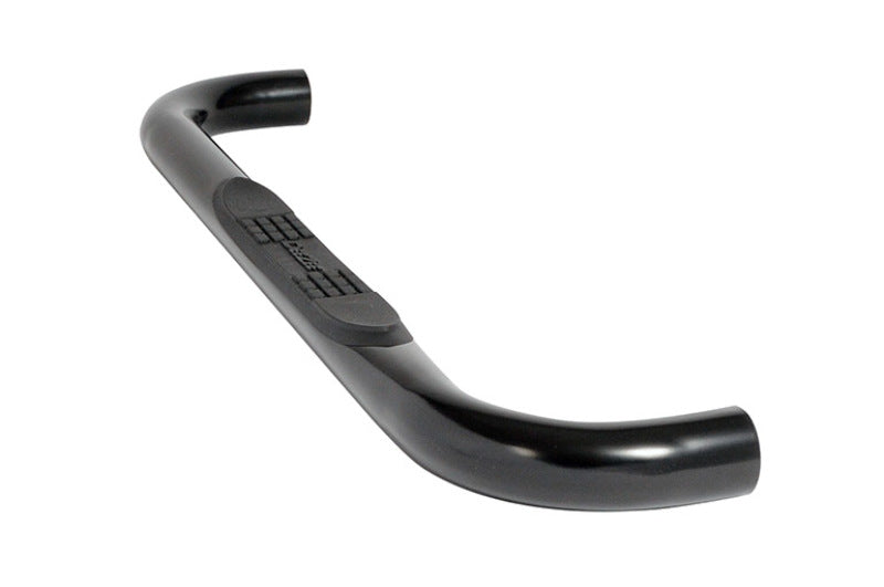 Dee Zee 80-97 Ford F-Series Tubes - 3In Round Black Steel RegCab