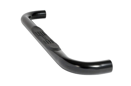 Dee Zee 80-97 Ford F-Series Tubes - 3In Round Black Steel RegCab