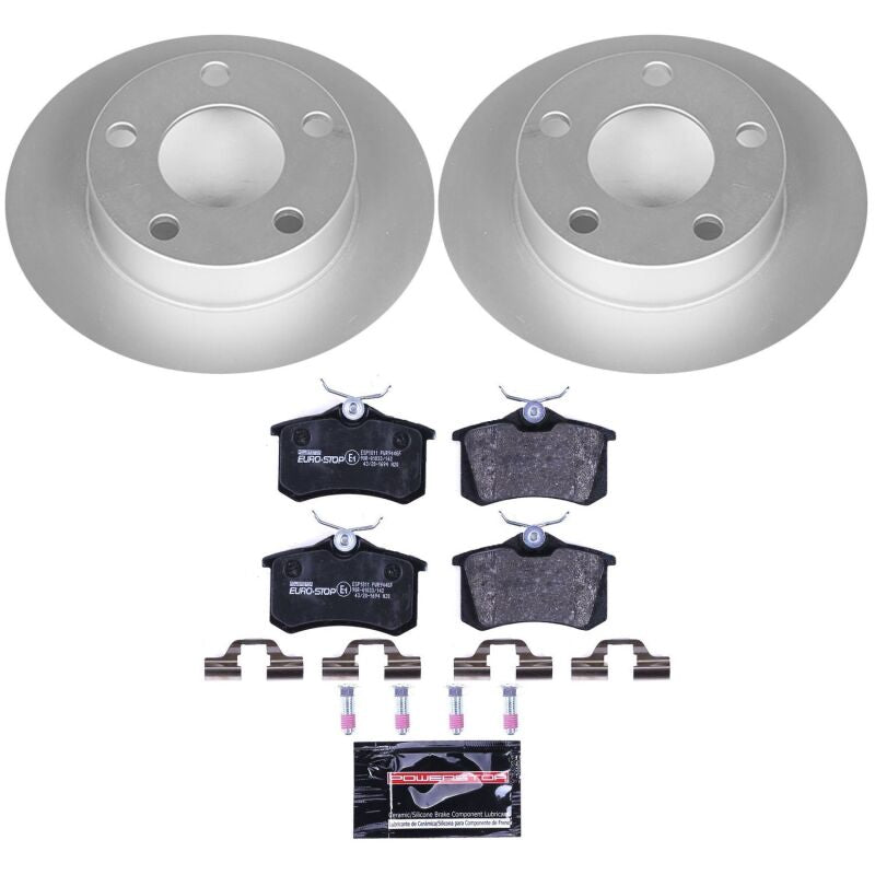 PowerStop Power Stop 99-05 Volkswagen Passat Rear Euro-Stop Brake Kit