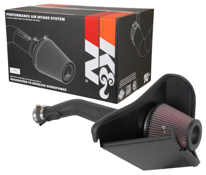 K&N Engineering K&N 63 Series AirCharger Performance Intake 17-18 Ford Edge L4-2.0L F/I