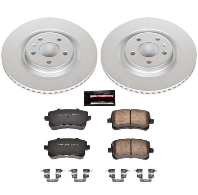 PowerStop Power Stop 13-17 Audi Q5 Rear Z23 Evolution Sport Coated Brake Kit