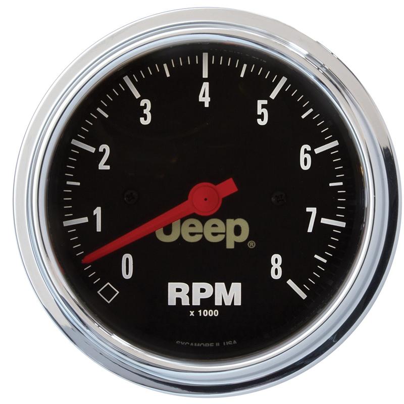 Autometer 87-96 Jeep Wrangler YJ 7pc Direct-Fit Dash Gauge Kit