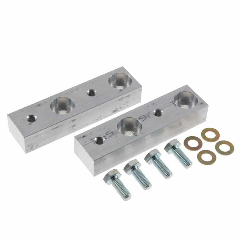 Synergy Mfg Synergy 07-18 Jeep Wrangler JK/JKU Rear Sway Bar Drop Bracket Kit Billet Alum 1.0in Drop
