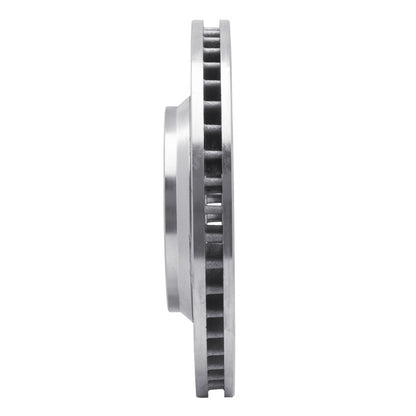 R1 Concepts R1 06-16 Buick Lucerne Front Right Drilled & Slotted Silver Brake Rotor