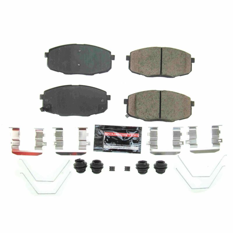PowerStop Power Stop 2018 Hyundai Elantra GT Front Z23 Evolution Sport Brake Pads w/Hardware