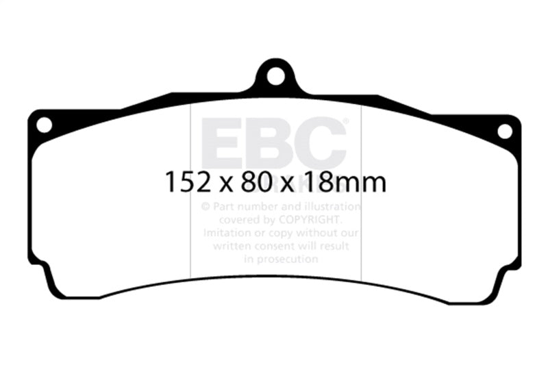EBC Brakes Bluestuff Street and Track Day Brake Pads