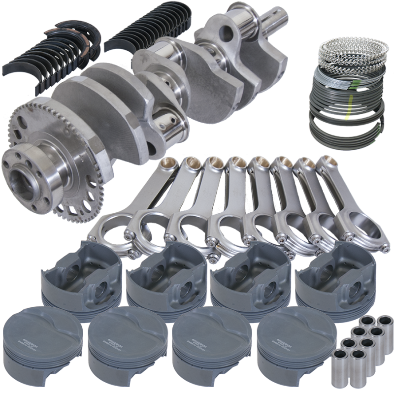 Eagle Chevy LS3 4.000in Crank 58 Tth Reluctor 6.125in H-Beam -14cc 4.070in Pistons Rotating Assembly