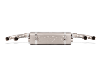 Akrapovic 16-17 Porsche 911 Turbo/Turbo S (991.2) Slip-On Line (Titanium) (Req. Tips/Diffuser)