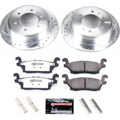 PowerStop Power Stop 06-10 Hummer H3 Rear Z36 Truck & Tow Brake Kit