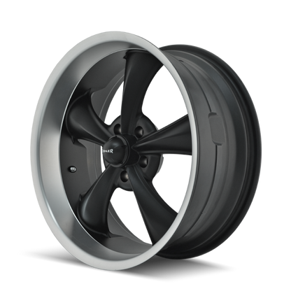 Ridler Wheels Ridler 695 22x9 / 5x120.65 BP / 0mm Offset / 83.82mm Hub Matte Black Machined Wheel