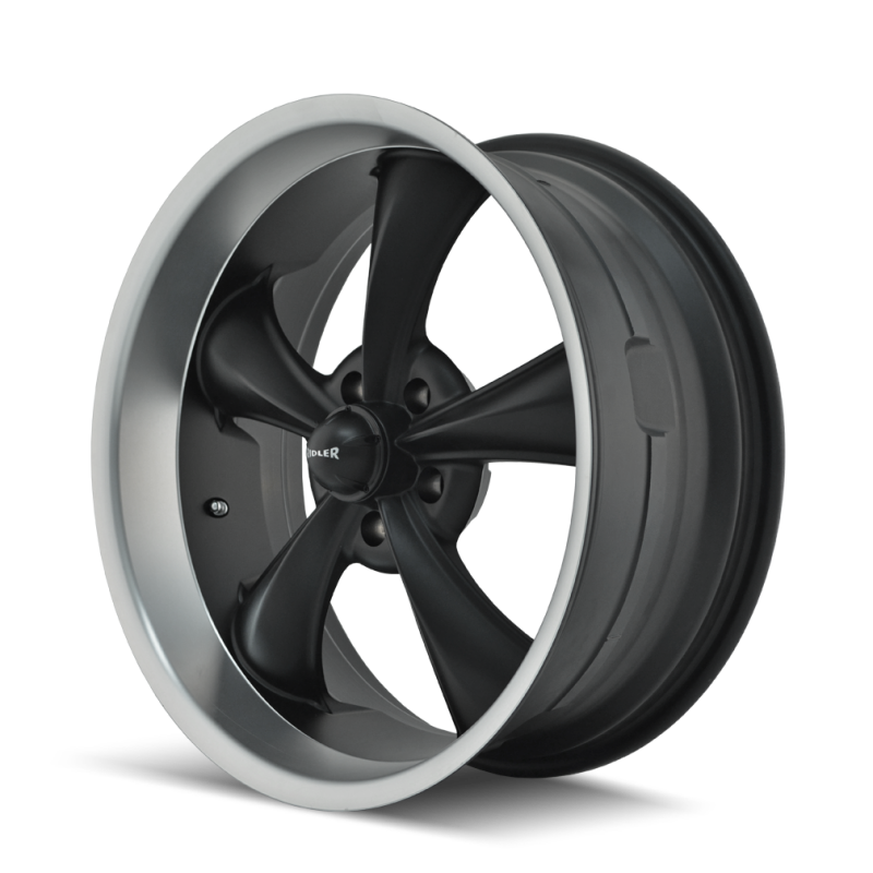 Ridler Wheels Ridler 695 20x8.5 / 5x120.65 BP / 0mm Offset / 83.82mm Hub Matte Black Machined Wheel