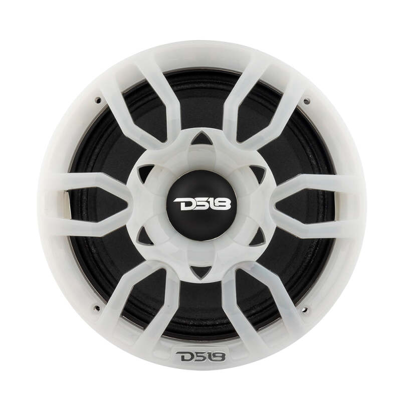 DS18 8in Speaker Grill w/ RGB LED Lights