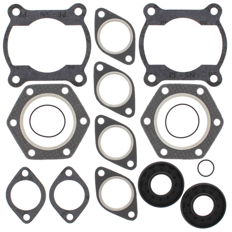 Vertex Pistons Vertex Gaskets 91-99 Polaris Sport 440 Complete Gasket Kit w/ Oil Seals