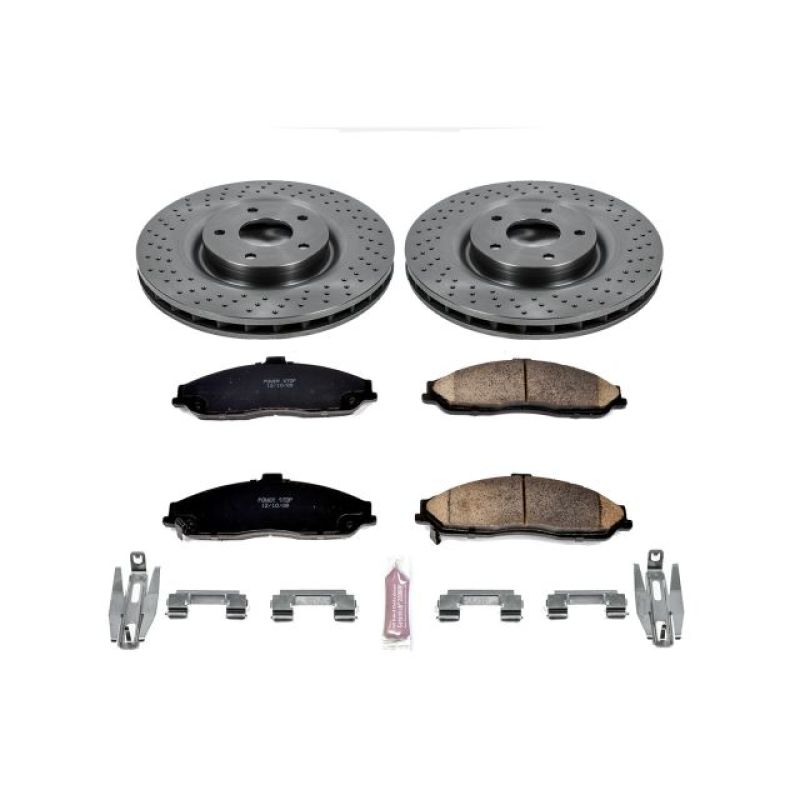 PowerStop Power Stop 06-09 Cadillac XLR Front Autospecialty Brake Kit