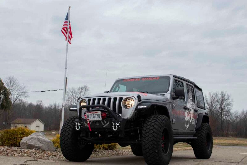 Fishbone Offroad 07-18 Jeep Wrangler JK Barracuda Bull Bar (use w/ FB22341)