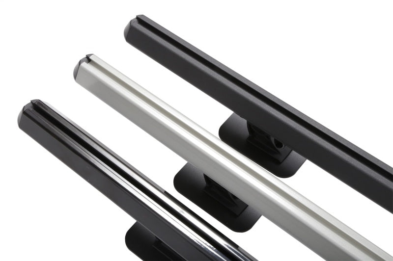 Dee Zee 2003-23 Dodge/Ram Ram Hex Series Side Rails - Gloss Black 8Ft Bed