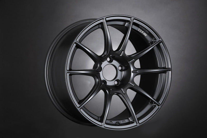 SSR GTX01 19x8.5 5x114.3 38mm Offset Flat Black Wheel 11+ WRX / 08+ STI / 11+ tC / 93-98 Supra
