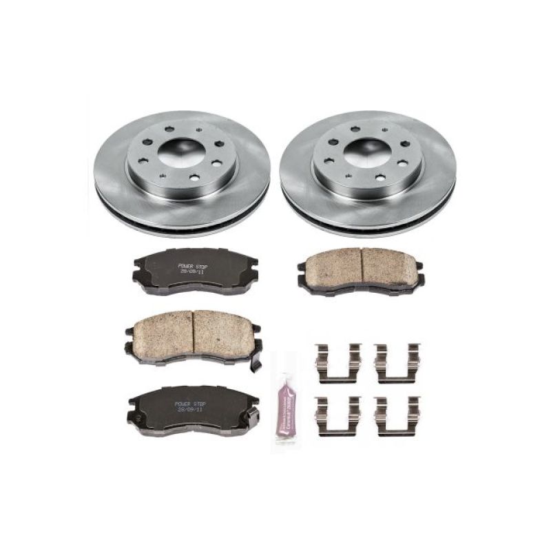 PowerStop Power Stop 93-95 Eagle Summit Front Autospecialty Brake Kit