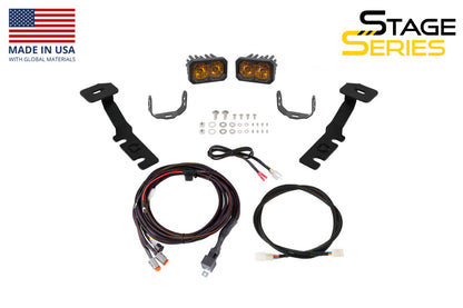 Diode Dynamics 19-25 Toyota RAV4 Stage Series Ditch Light Bracket Kit