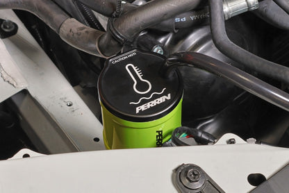 Perrin Performance PERRIN 02-26 Subaru WRX / 04-21 STI / 13-26 BRZ/GR86/FRS/86 Coolant Overflow Tank - Neon Yellow