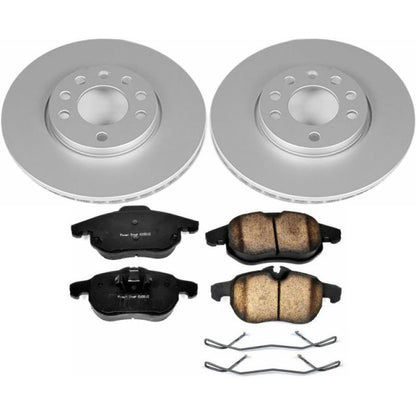 PowerStop Power Stop 03-11 Saab 9-3 Front Z23 Evolution Sport Coated Brake Kit