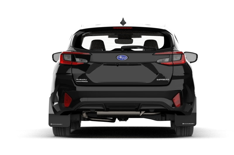 Rally Armor 24-26 Subaru Impreza Black UR Mud Flap w/ Red Logo