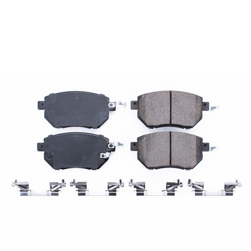 PowerStop Power Stop 03-06 Infiniti FX35 Front Z17 Evolution Ceramic Brake Pads w/Hardware