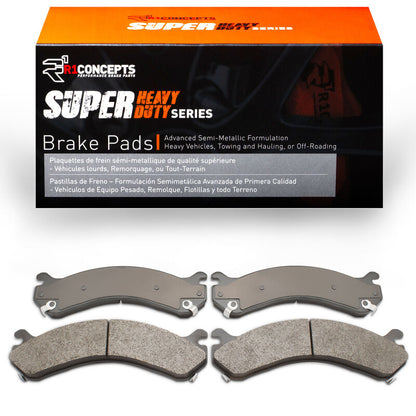 R1 Concepts R1 01-10 GMC Sierra 3500 4WD Rear Super Duty Brake Pads