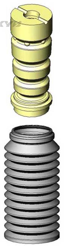 KYB Shocks & Struts Strut Boots Rear AUDI A4 2004-09 AUDI A6 2005-10 AUDI S4 2007-09 AUDI S6 2007-10