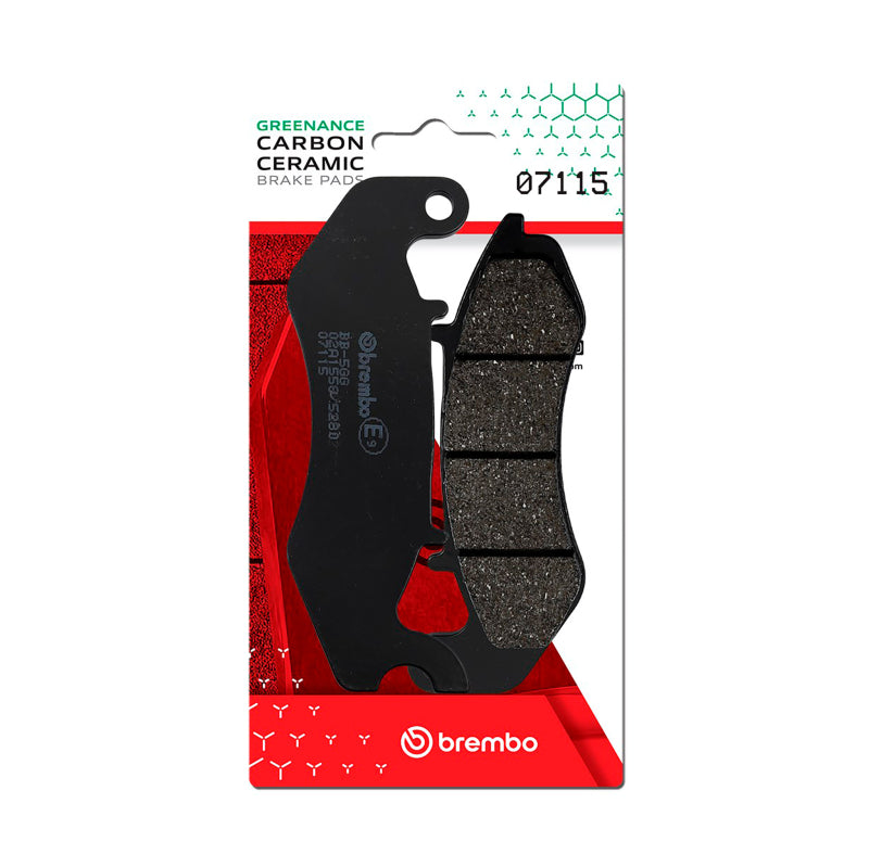 Brembo Powersports Brembo Honda CRF/Keeway Logik/Keeway Superlight/Keeway Cityblade Carbon Ceramic Brake Pad - Front