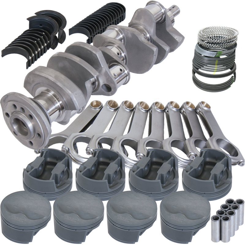 Eagle Chevy 400 3.750in Crank 6.000in H-Beam -5cc Flat Top 4.155in Pistons Rotating Assembly