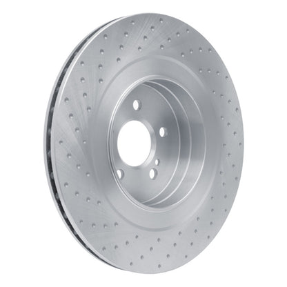 DFC 07-14 Mercedes-Benz CL63 AMG Rear Brake Rotor - Dimpled