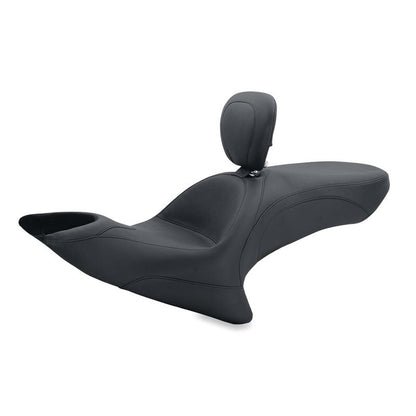 Mustang Motorcycle Mustang 10-17 Victory Cross Roads, Cross Country, Hard-Ball, Magnum Touring 1PC Seat - Black
