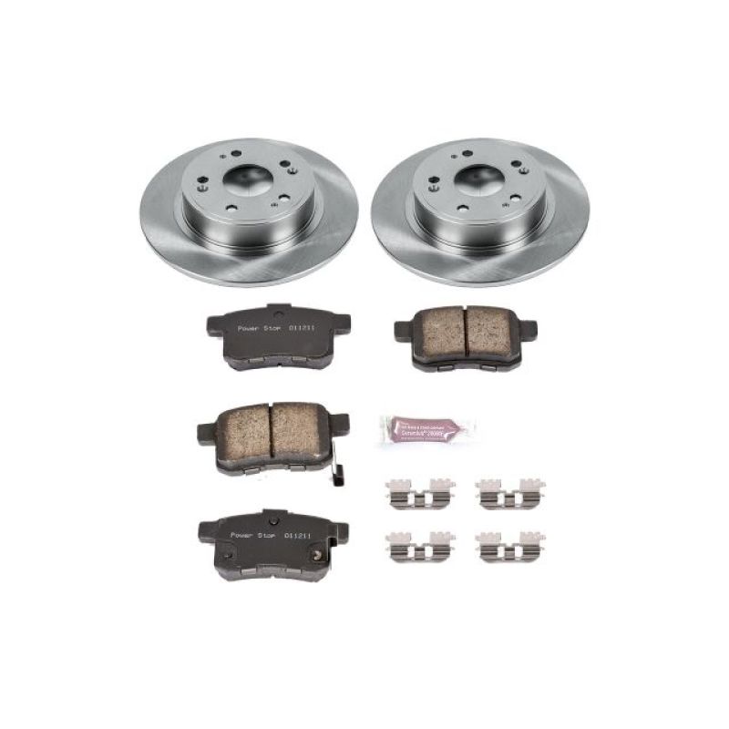 PowerStop Power Stop 09-10 Acura TSX Rear Autospecialty Brake Kit