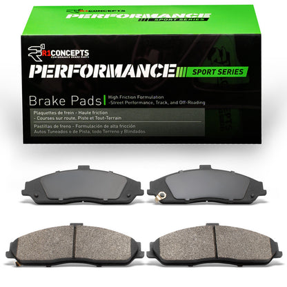 R1 Concepts R1 97-13 Pontiac GTO Front Performance Sport Brake Pads