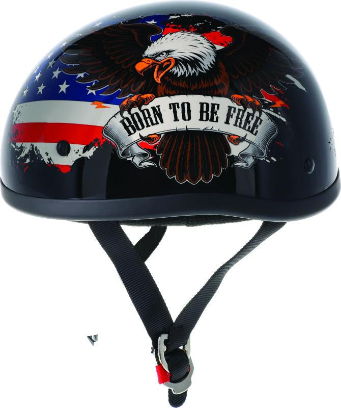 Bikers Choice Skid Lids Freedom Eagle Original Helmet - 2XL