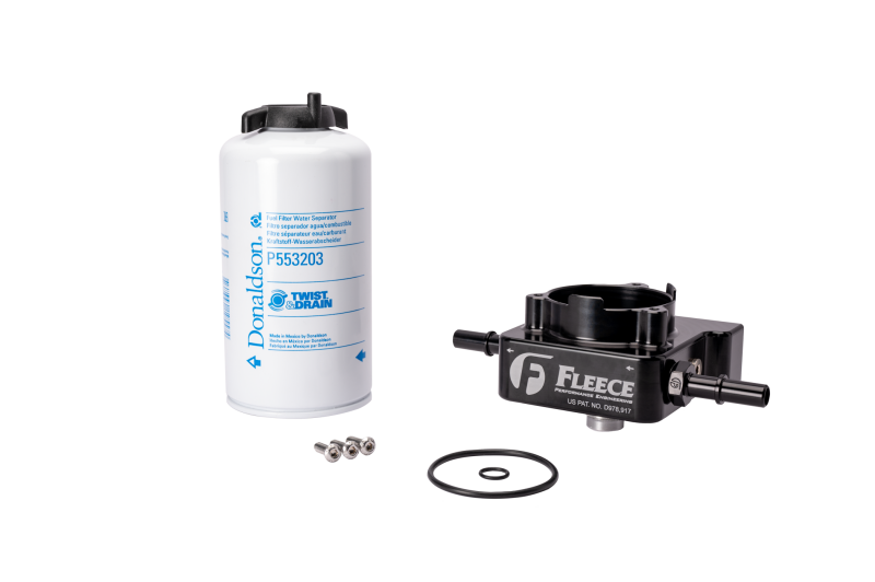 Fleece Performance 17-19 GM Duramax 6.6L L5P Fuel Filter Upgrade Kit