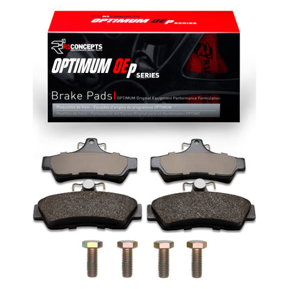 R1 Concepts R1 05-06 Pontiac GTO Rear Optimum OE Pads & Hardware Kit