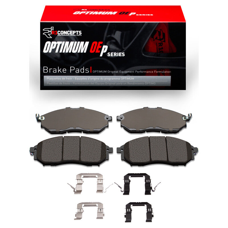 R1 Concepts R1 05-13 Infiniti FX45 Front Optimum OE Pads & Hardware Kit