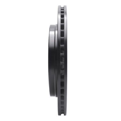 R1 Concepts R1 10-16 Cadillac SRX Rear Left Drilled & Slotted Black Brake Rotor