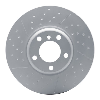 DFC 12-21 BMW 330i Front Hi-Carbon Alloy Geomet Coated Rotor - Dimpled and Slotted